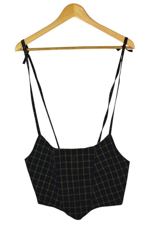Reworked Ralph Lauren Brand Corset Style Top