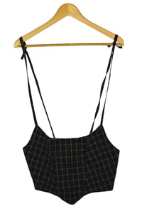 Reworked Ralph Lauren Brand Corset Style Top