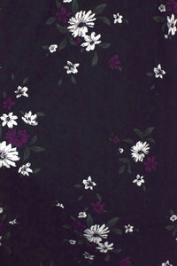 Reworked Floral Print Skirt