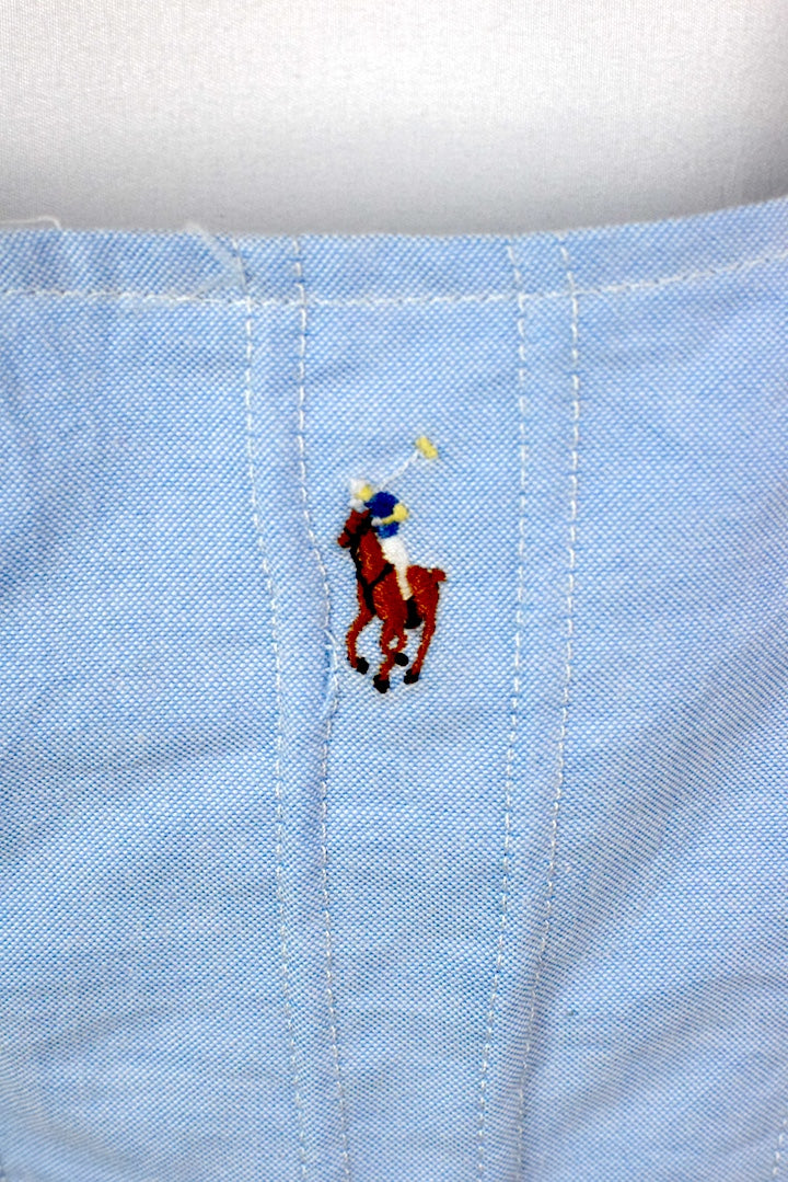 Reworked Ralph Lauren Brand Corset Style Top