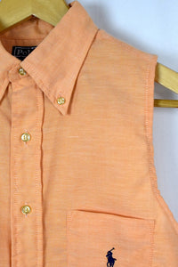 Reworked Ralph Lauren Brand Crop Top