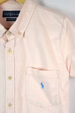 Load image into Gallery viewer, Reworked Ralph Lauren Brand Crop Top
