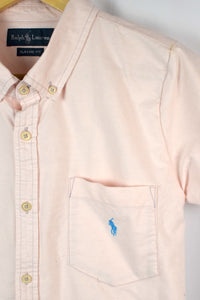 Reworked Ralph Lauren Brand Crop Top