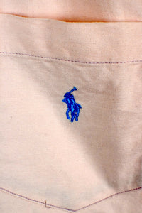Reworked Ralph Lauren Brand Crop Top