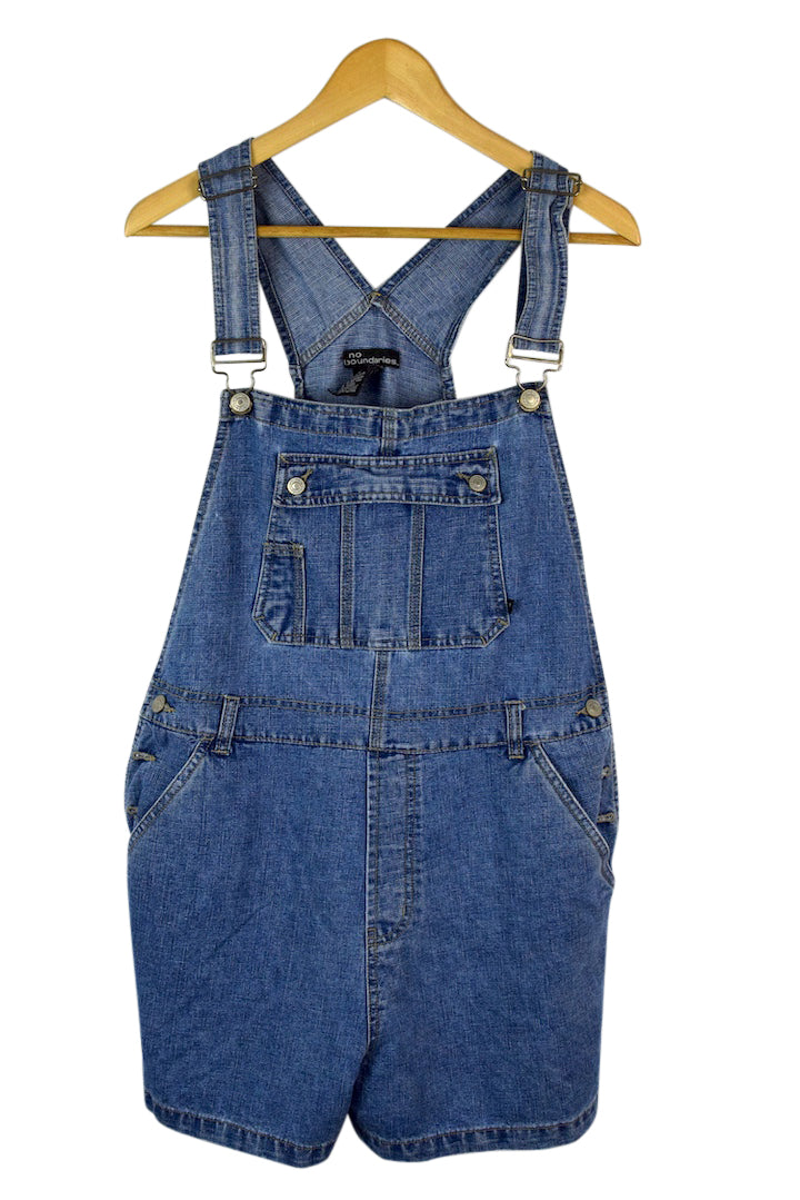 Youth Sized No Boundaries Brand Denim Overalls