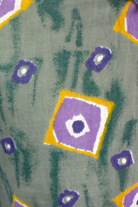 Abstract Diamond Print Shirt