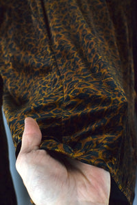 Leopard Print Velvet Top