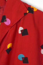 Load image into Gallery viewer, Red Tie Up Top
