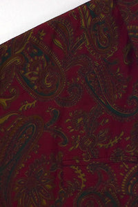 Reworked Paisley Sleeveless Top