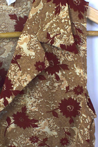 Reworked Floral Print Blouse