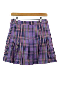 Checkered Mini Skirt