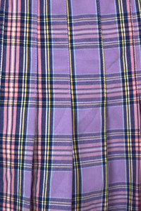 Checkered Mini Skirt