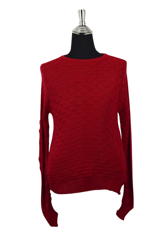 Red Knitted Jumper