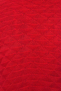 Red Knitted Jumper