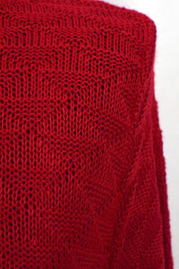 Red Knitted Jumper