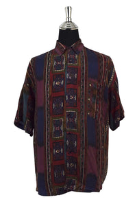 Abstract Striped Shirt