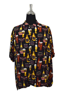 Beer Print Shirt
