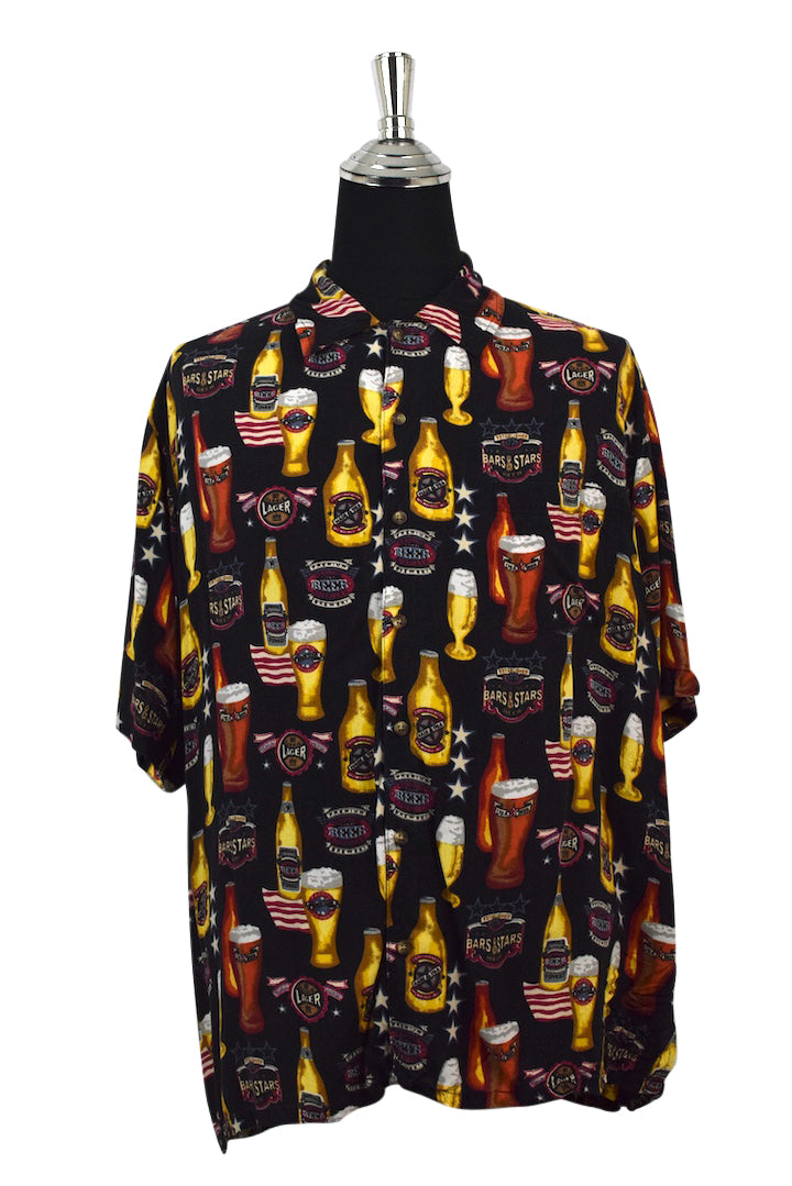 Beer Print Shirt