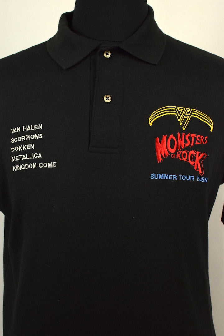 1988 Monsters Of Rock Tour Polo Shirt