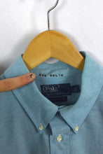 Load image into Gallery viewer, Reworked Ralph Lauren Brand Crop Top
