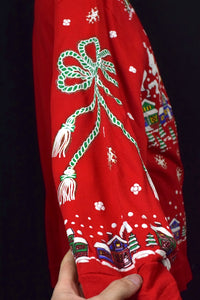 80/90s Stocking Santa Sweatshirt