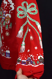 80/90s Stocking Santa Sweatshirt