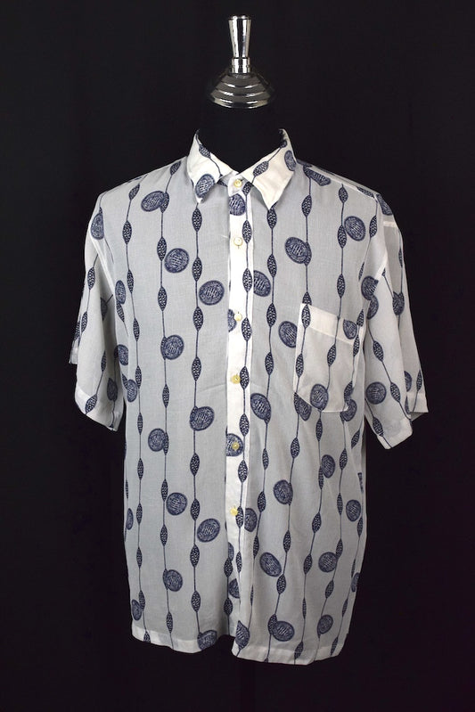 Java Tex Brand Abstract Print Shirt