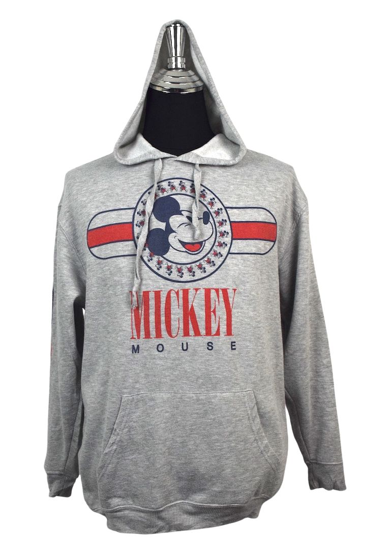 Grey Mickey Mouse Hoodie