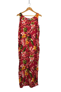 Red Hawaiian Dress