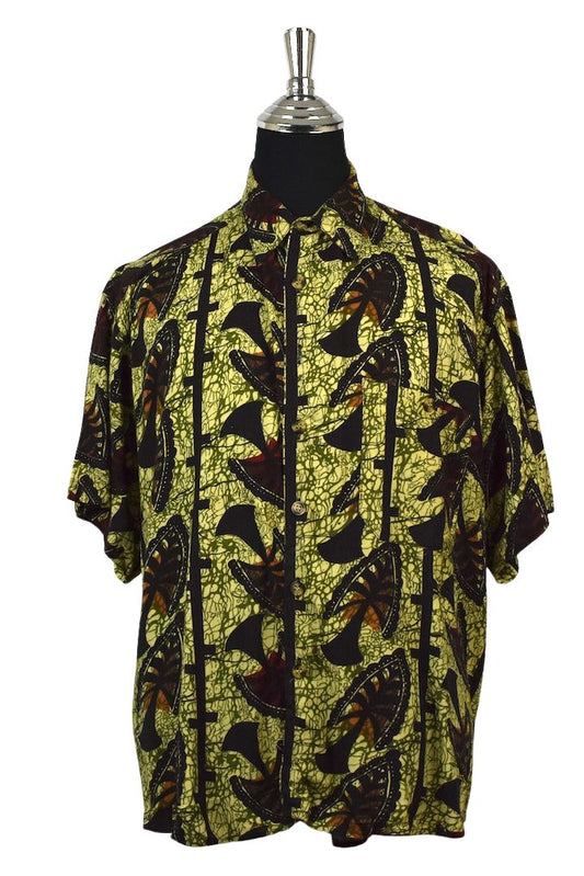 Abstract Tree Print Shirt