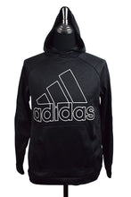 Load image into Gallery viewer, Black Adidas Brand Hoodie
