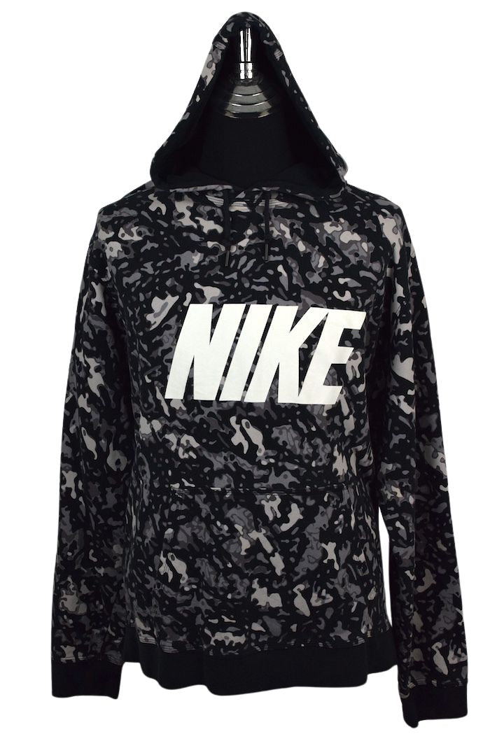Grey Camouflage Nike Brand Hoodie