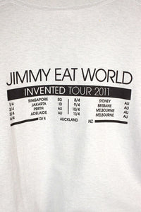 DEADSTOCK Jimmy Eat World 2011 Invented Tour T-Shirt