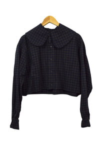 Reworked Cropped Ralph Lauren Brand Top