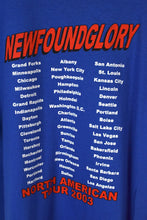 Load image into Gallery viewer, DEADSTOCK New Found Glory 2003 Tour T-shirt
