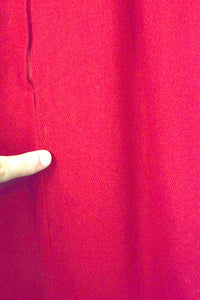 Ladies Red Wool Skirt