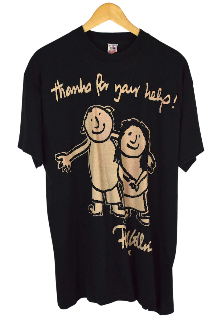 90s Phil Collins Thanks For Your Help T-shirt