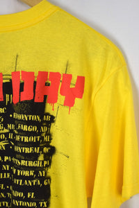 DEADSTOCK 2009 Green Day Tour T-shirt