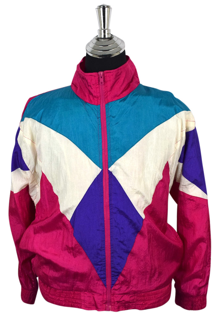 80s/90s Longstreet Petite brand Spray Jacket