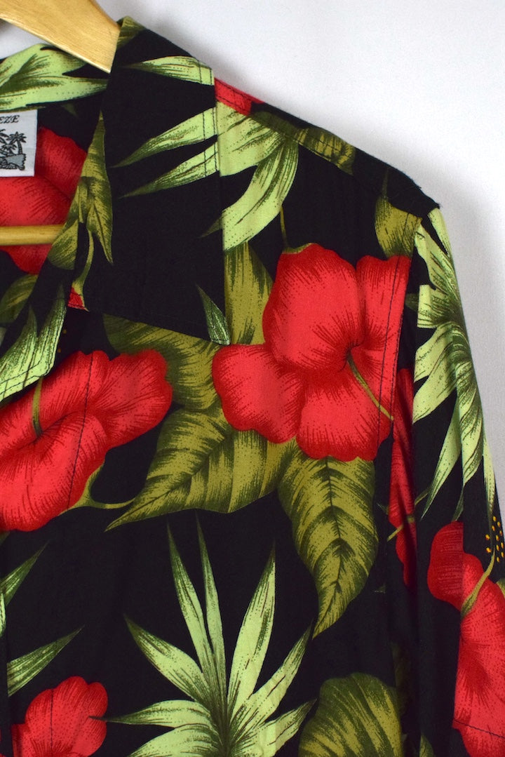Island Breeze Brand Hawaiian Shirt