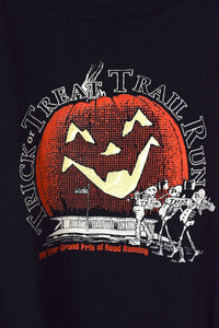 80s Trick Or Treat Trail Run Longsleeve T-shirt
