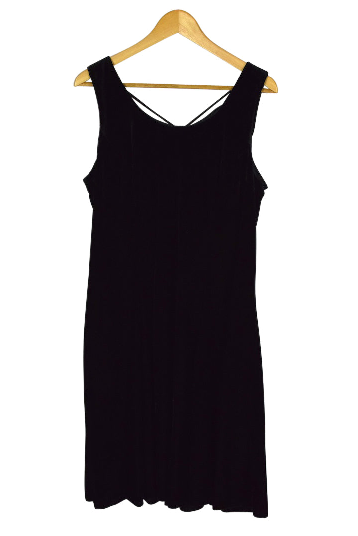 Molly Malloy Brand Velour Fitted Dress