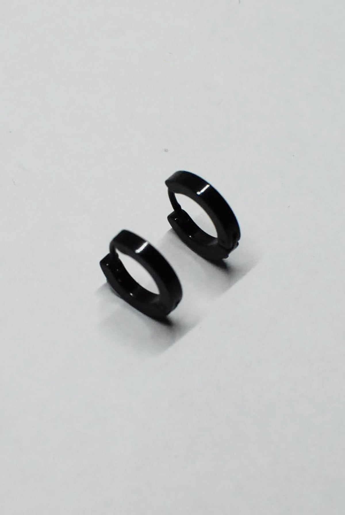 Punk Rock Stainless Steel Small Hoops