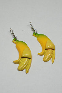 Banana Peel Earrings