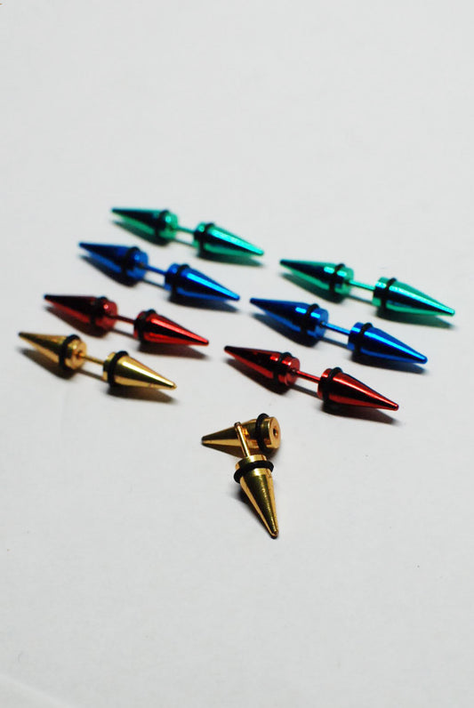Punk Spike Bar Earrings