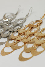 Load image into Gallery viewer, Lightweight Chandelier Oval Design Earrings
