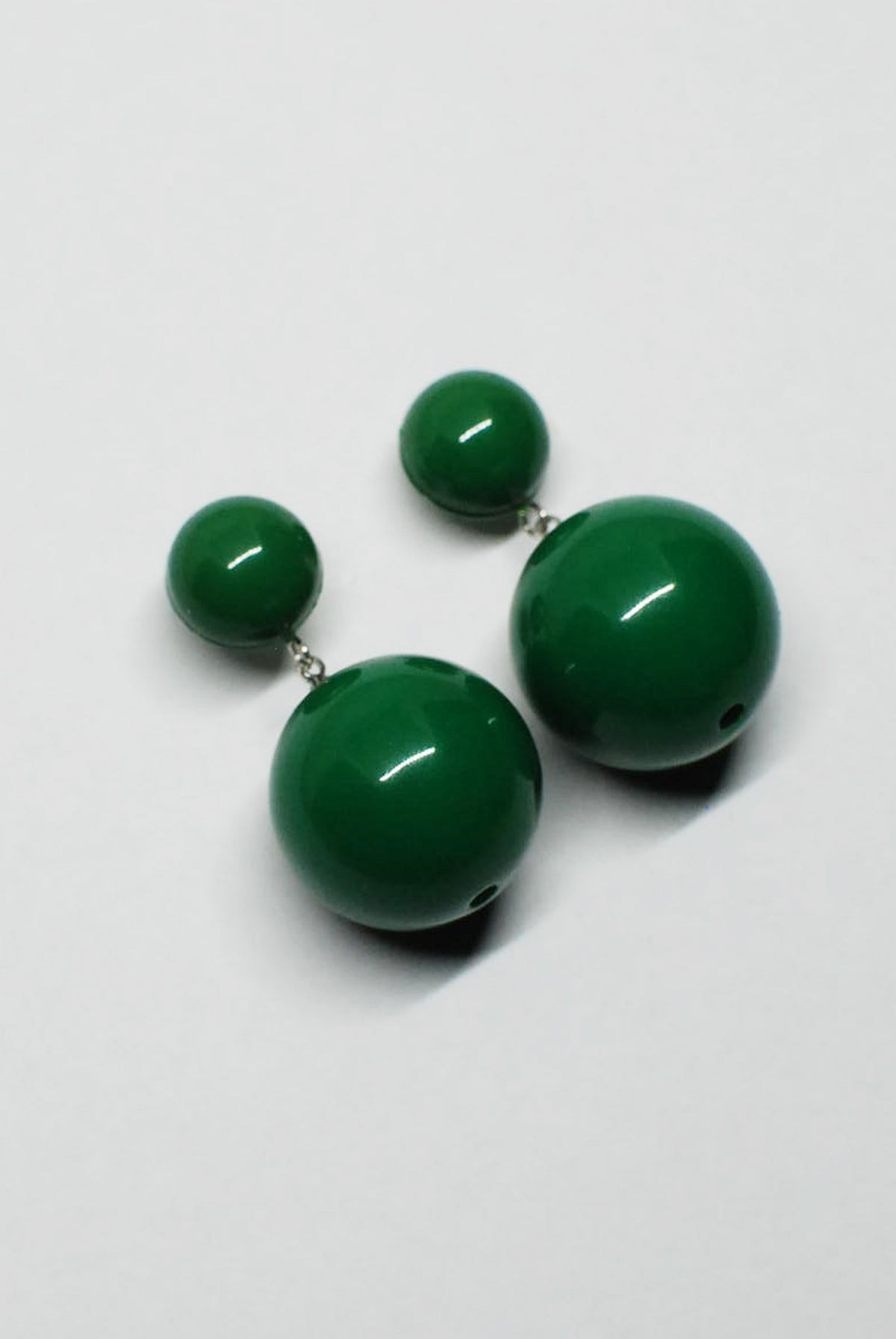 90's Ball Drop Plastic Earrings