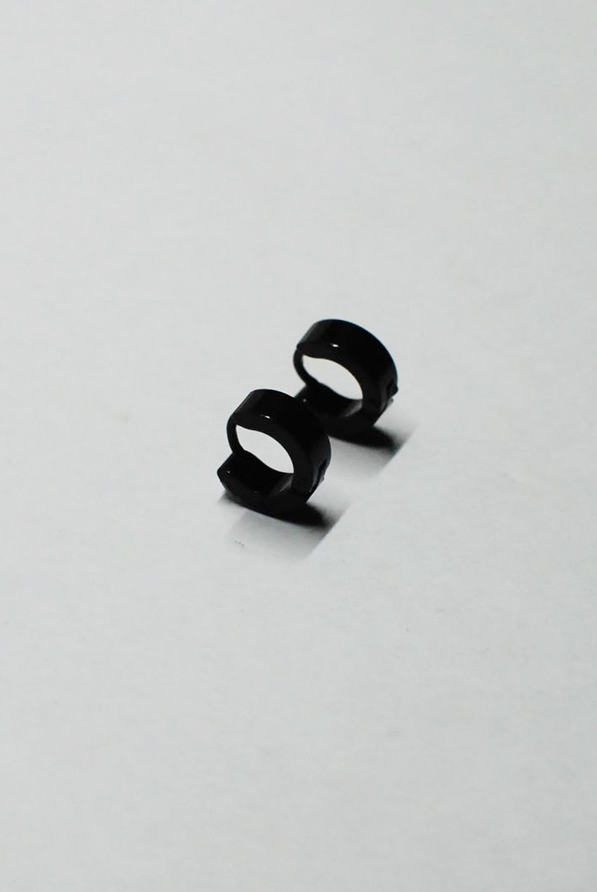 Punk Rock Stainless Steel Mini Hoops