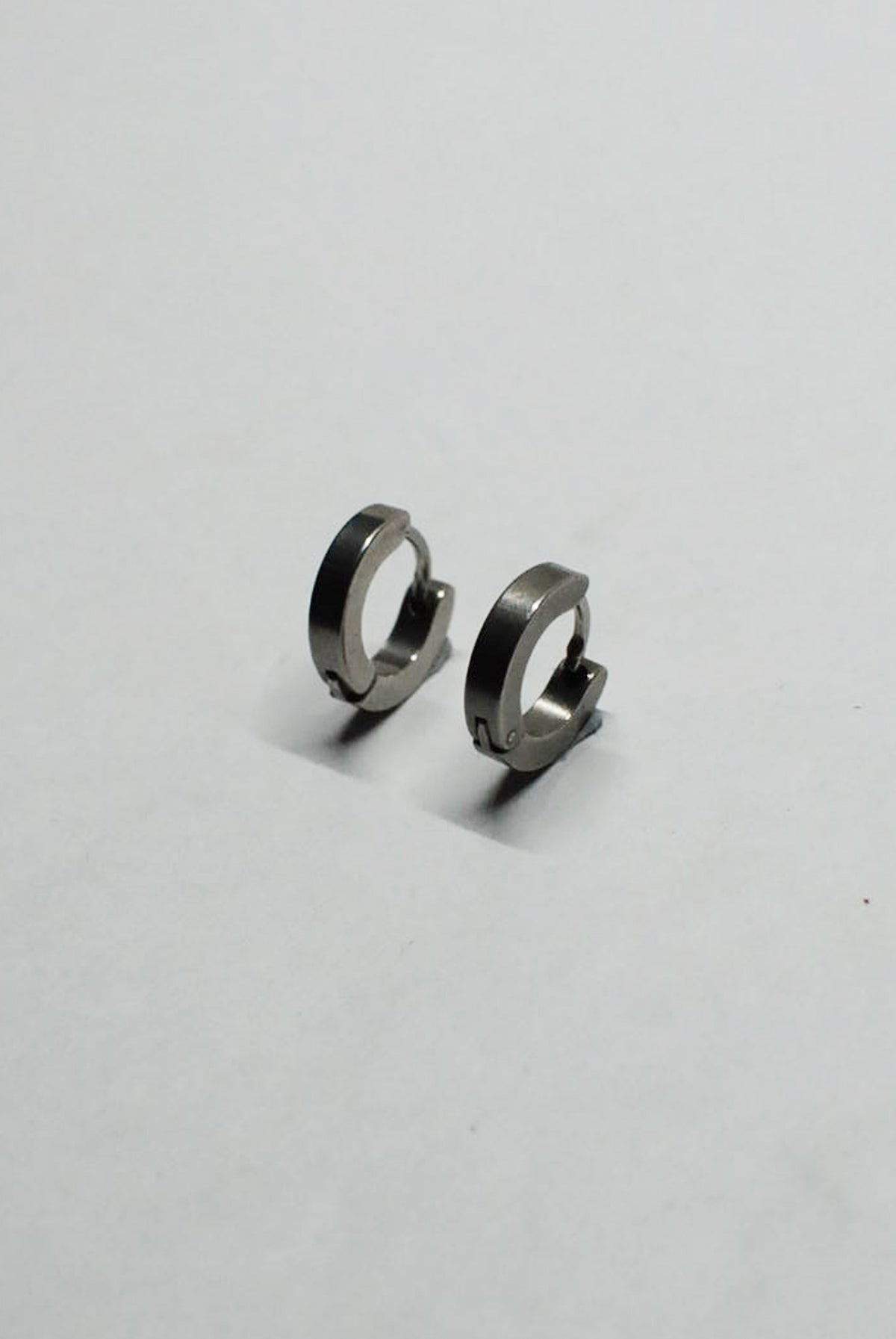 Punk Rock Stainless Steel Mini Hoops