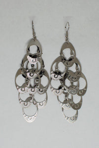 Lightweight Chandelier Oval Design Earrings